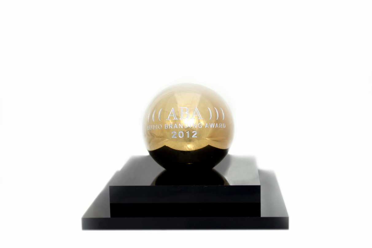 Wird eine Woche Später verliehen: Audio Branding Award