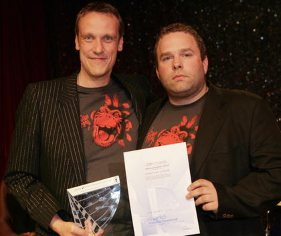 Nahmen den Preis entgegen: Bernd Hocke und Ulf Zick