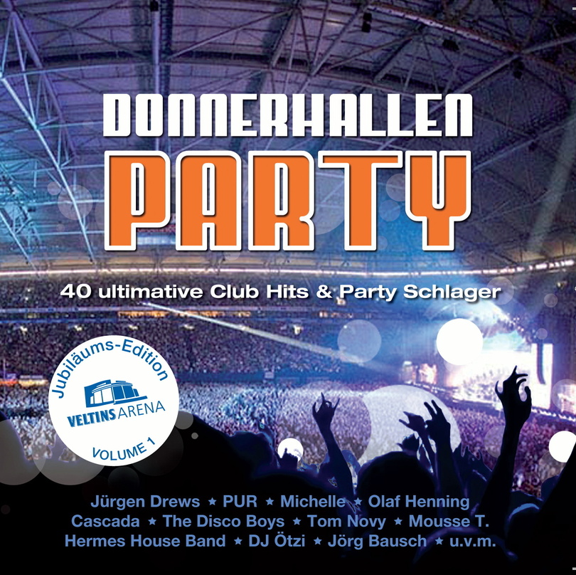 Gemeinschaftsprojekt von Splitt Entertainment und dem FC Schalke 04 Arena Management: die Compilation "Donnerhallen Party"