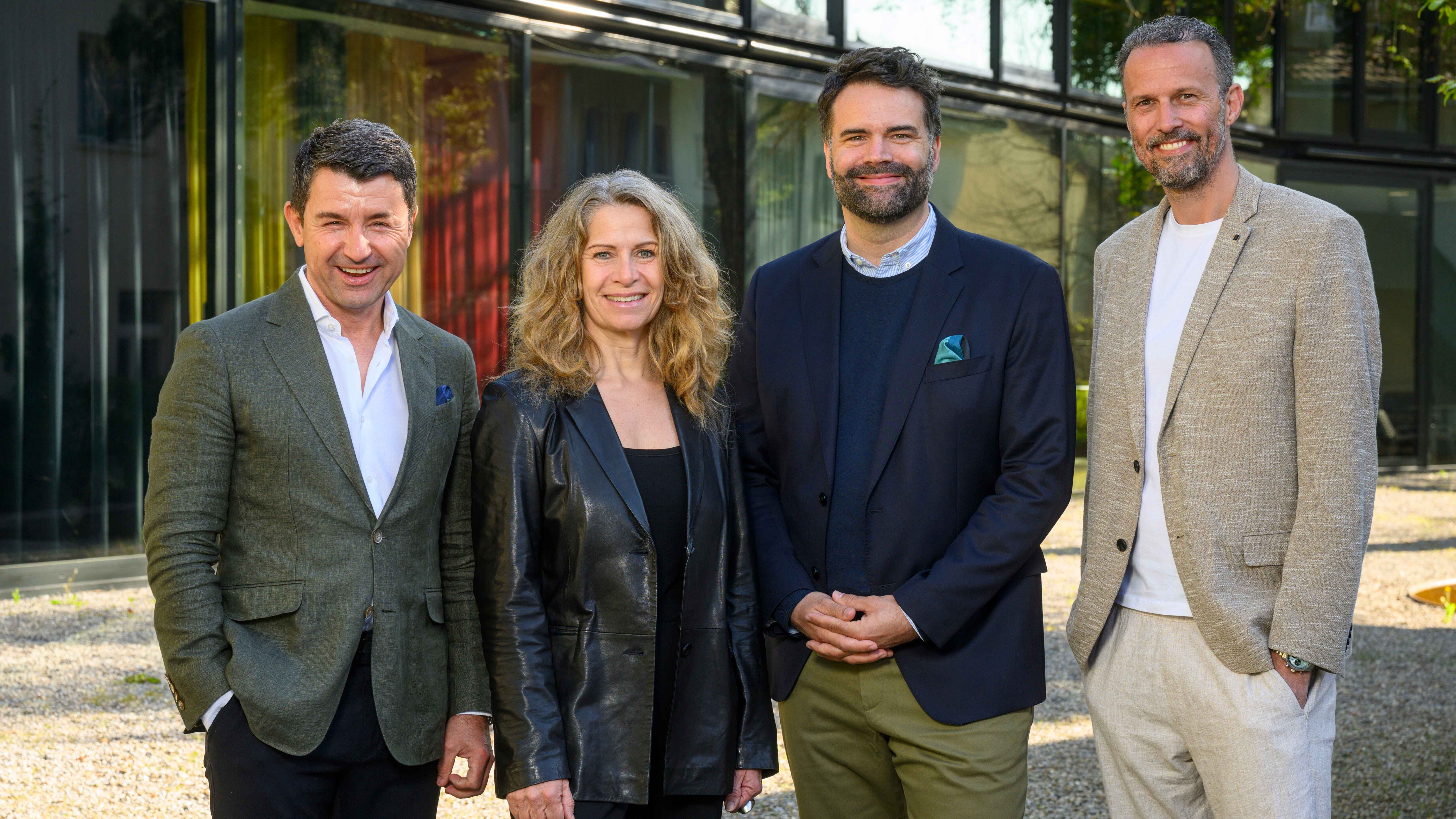Stellten die neue Partnerschaft vor (von links): Ricola-CEO Thomas P. Meier, Beatrice Stirnimann (CEO Baloise Session), Ricola-Verwaltungsratschef Raphael Richterich und Marco Streller (He...