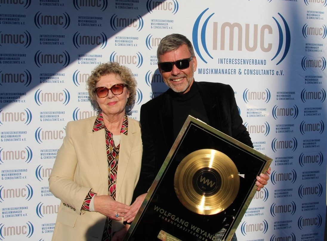 Ausgezeichnet: die scheidenden IMUC-Vorstände Karin Heinrich und Wolfgang Weyand