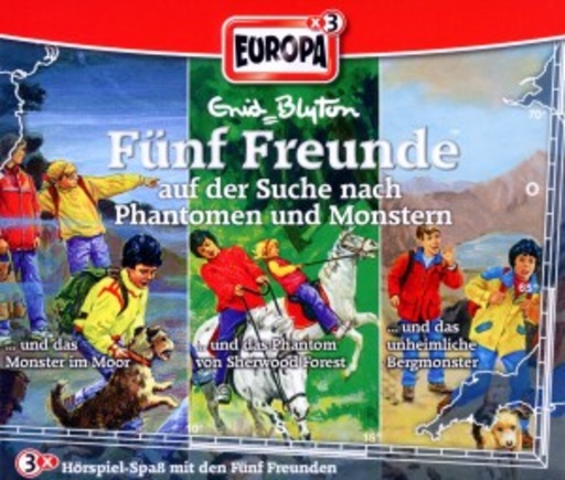 Fünf Freunde – Die 17. Fünf Freunde Box - Fünf Freunde auf der Suche nach Phantomen und Monstern