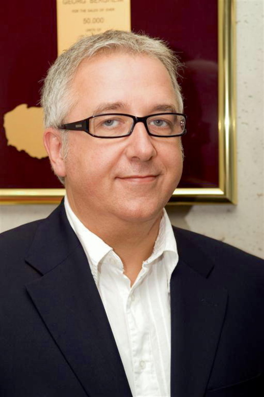 Zufriedene Partner: Georg Bergheim ...
