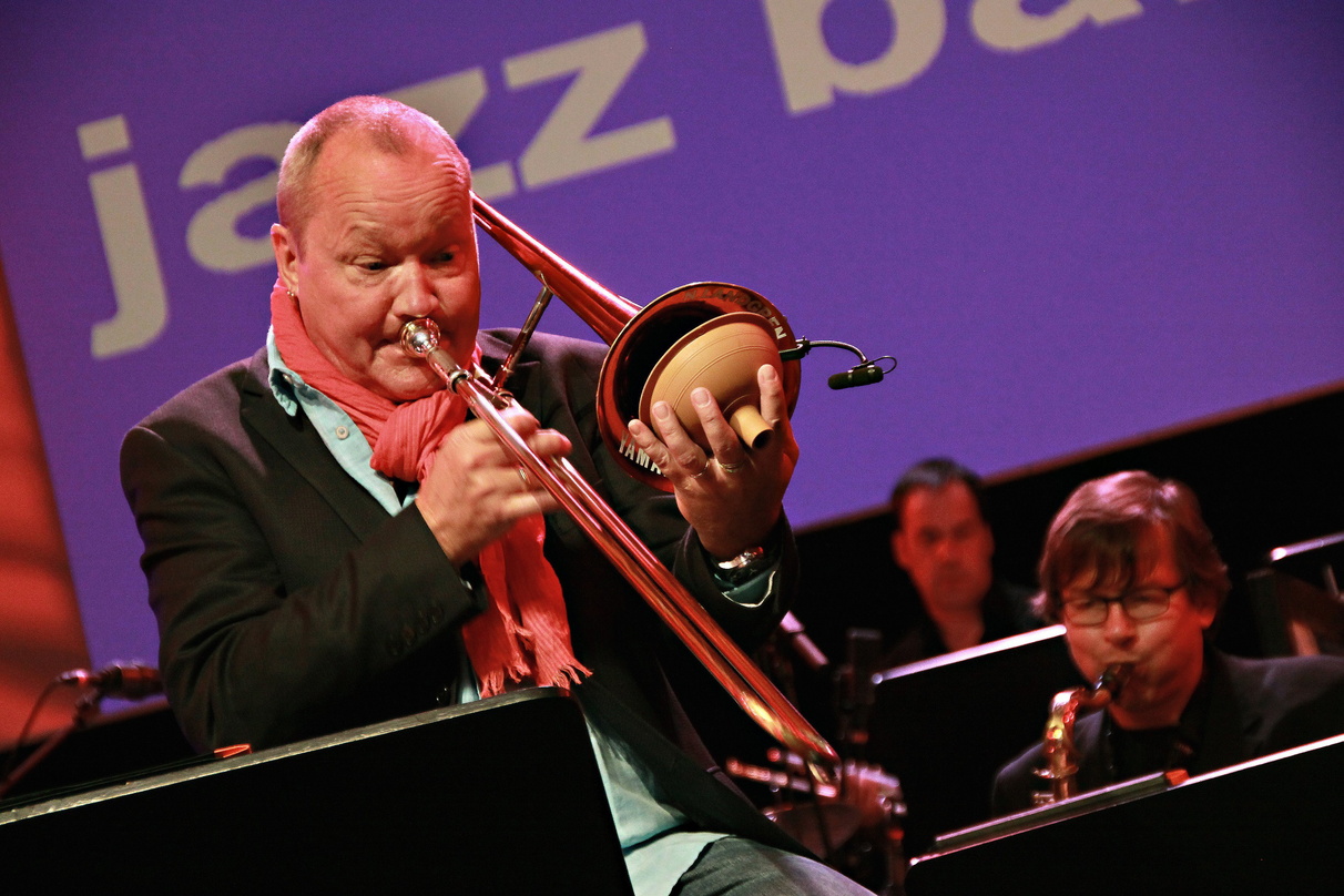 Zufrieden mit der JazzBaltica 2013: Nils Landgren