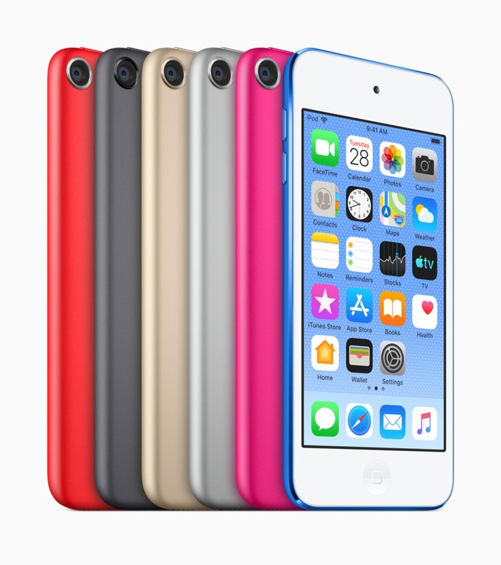 Auslaufmodell: der iPod touch in seiner ganzen bunten Pracht macht sich auf den Weg ins Museum