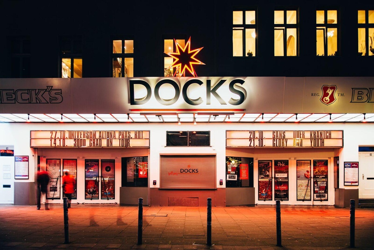 Hier werden die Club-Award-Preisträger gekürt: das Docks