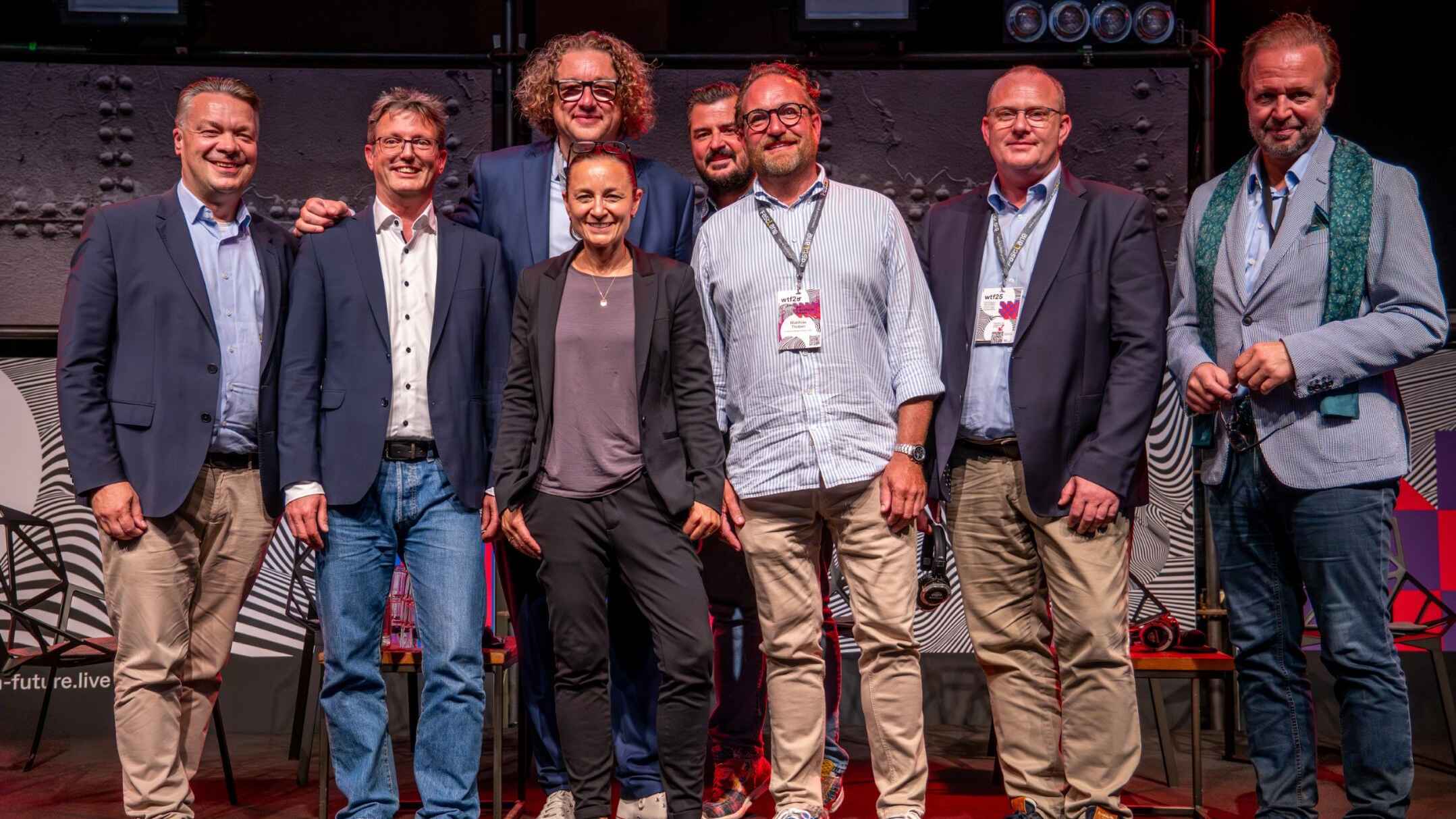 Vertreten die fwd: Bundesvereinigung Veranstaltungswirtschaft (von links): Christian Seidenstücker, Alexander Ostermaier, Markus Illing, Vera Viehöfer, Richard Schmitz, Matthias Thoben, Jö...