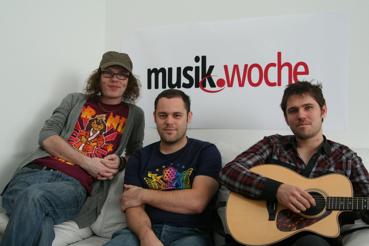 Band mit Zukunft: Scouting For Girls stellen auf der MusikWoche-Couch ihr erstes Album vor