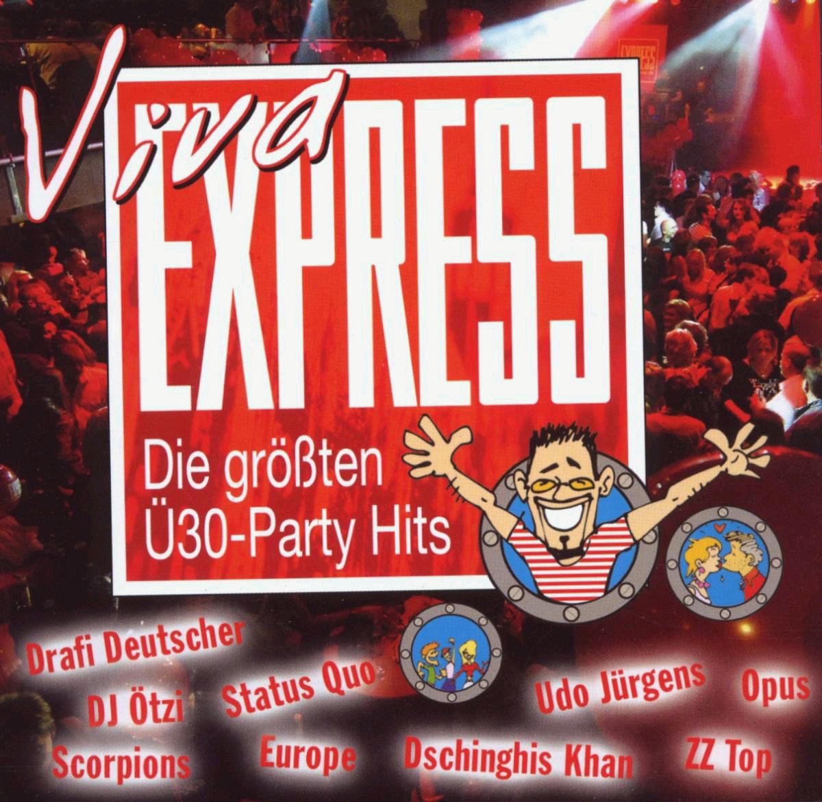 Diverse – Viva Express - Die 40 größten Ü30-Party Hits