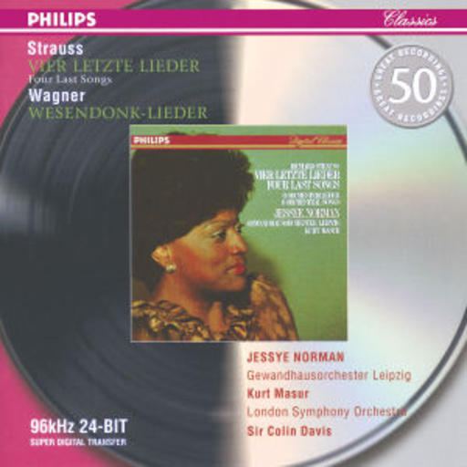 Sir Collin Davis/Kurt Masur/London Symphony Orchestra/... – Vier letzte Lieder/Wesendonk Lieder (96kHz 24-BIT Super Digital Transfer)