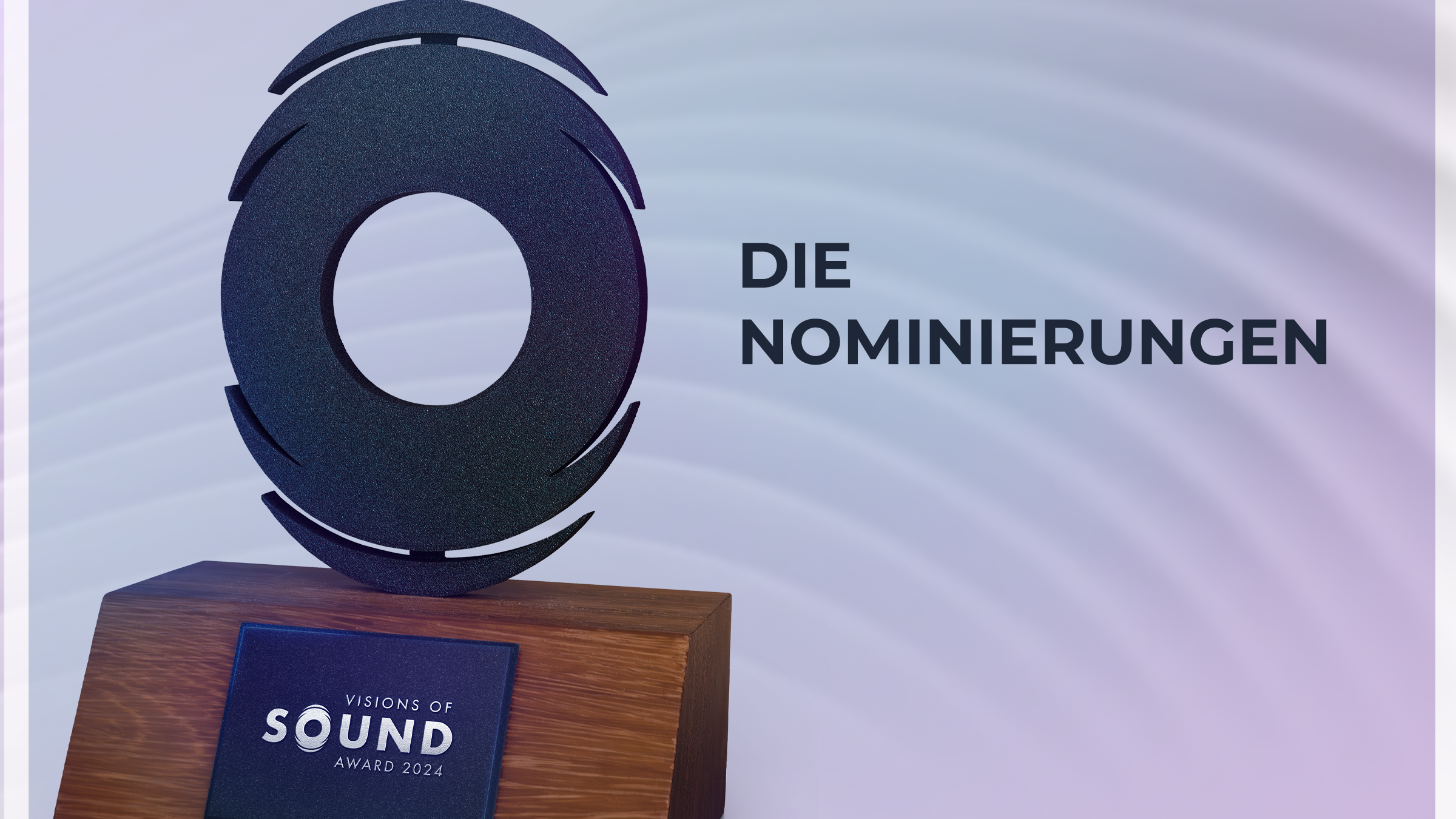 Hierauf hoffen die Nominierten: der Visions Of Sound Award 2024.