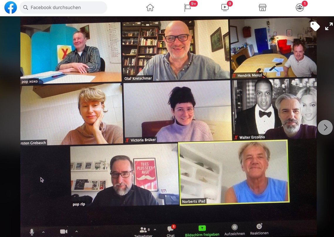 Hielten die Wahl virtuell ab (oben, von links): Michael Brüning, Olaf Kretschmar und Hendrik Manzl mit (mitte, von links) Kirsten Grebasch, Victoria Brüker und Walter Ercolino sowie (unten...