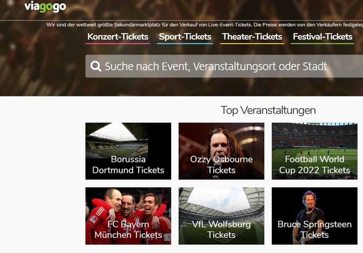 Wieder im Visier der Kritiker: Viagogo