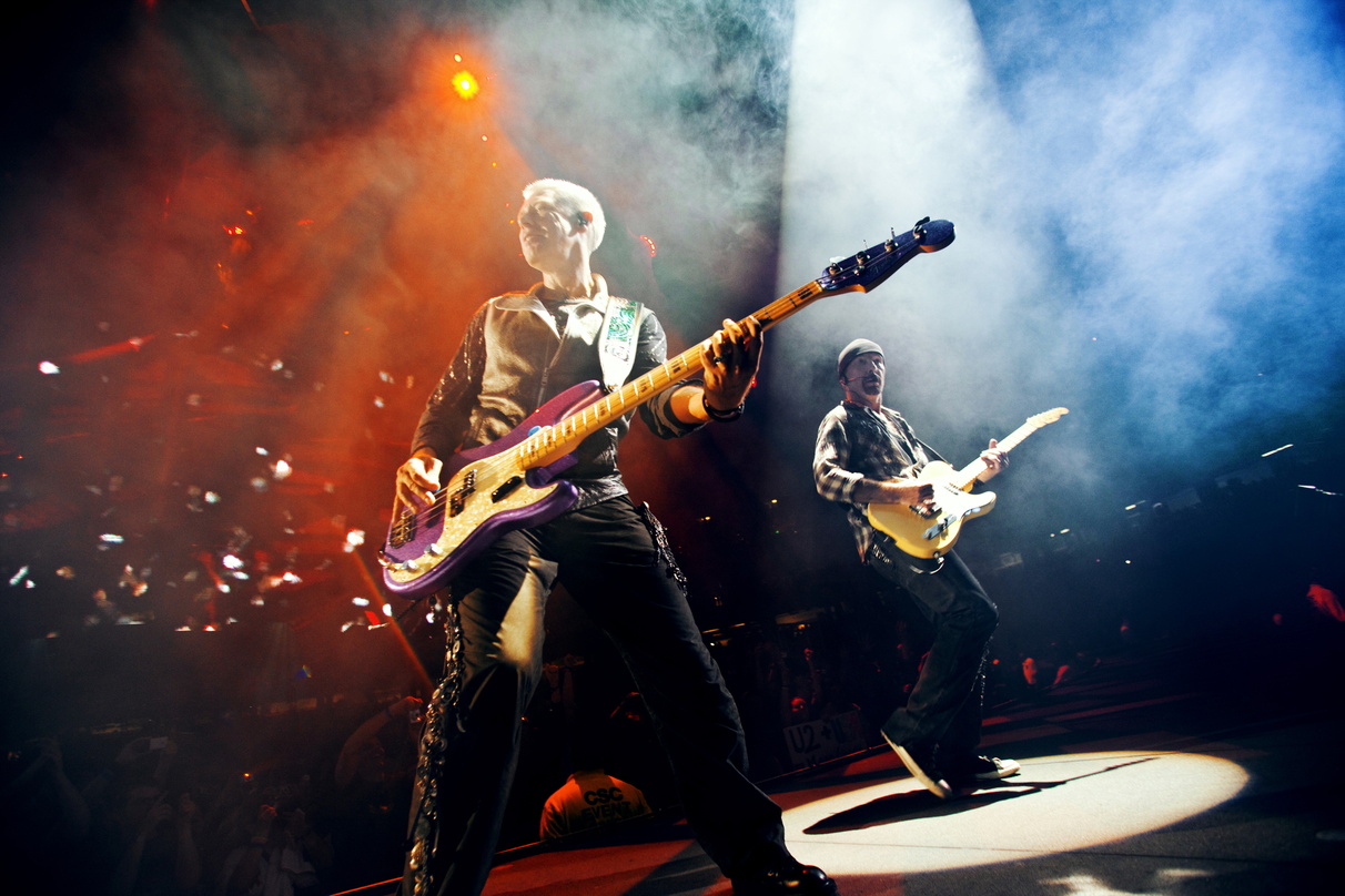 Waren im ersten Halbjahr der erfolgreichste Live-Act: U2