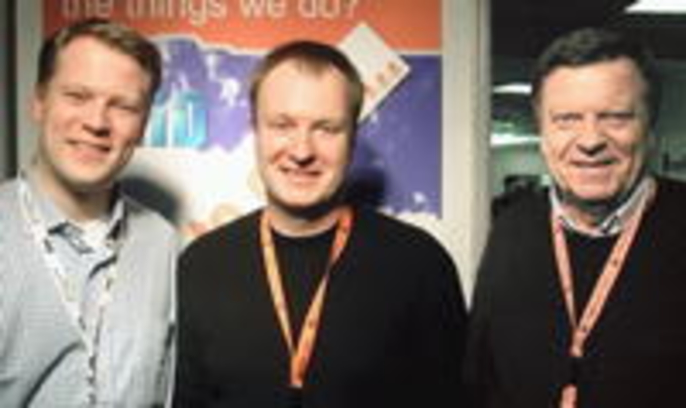 Freuen sich auf die Partnerschaft (v.l.n.r.): Christian Baierle, Olaf Schmitz und Rolf Baierle