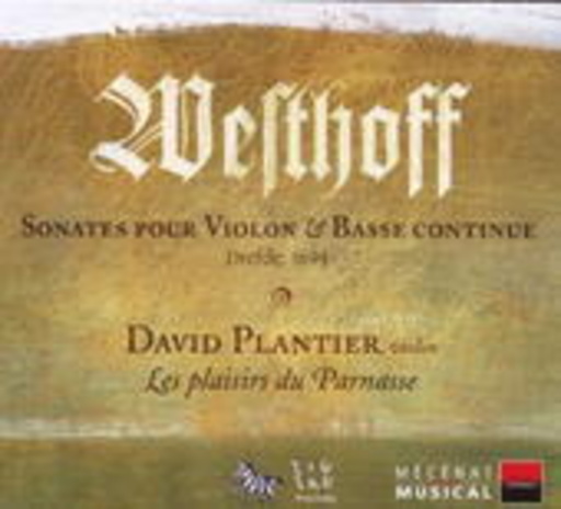 David Plantier/Les Plaisirs Du Parnasse – Sonates Pour Violon & Basse Continue
