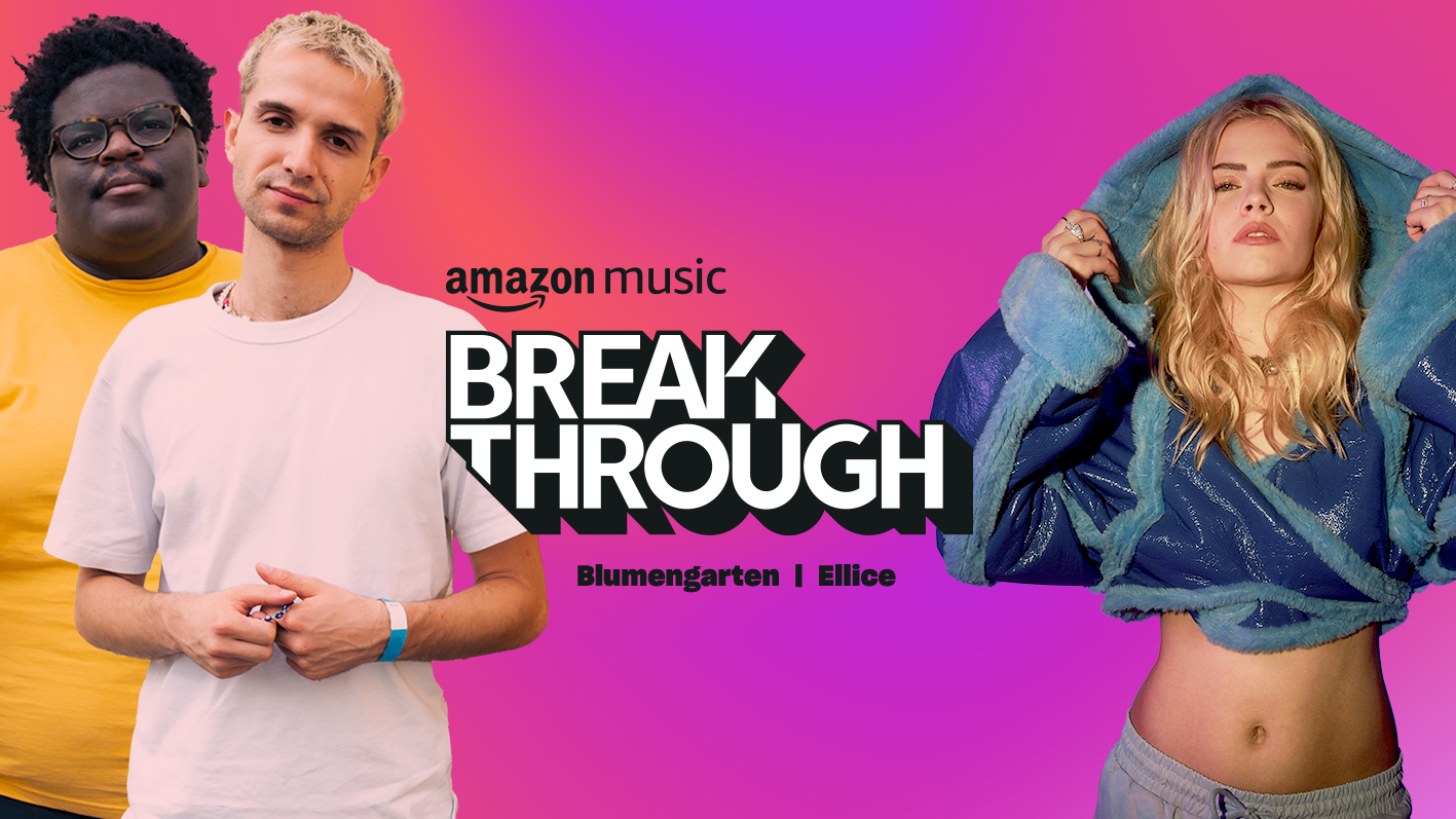 Sind nun die neuen "Breakthrough"-Artists von Amazon Music in Deutschland: Ellice und Blumengarten.