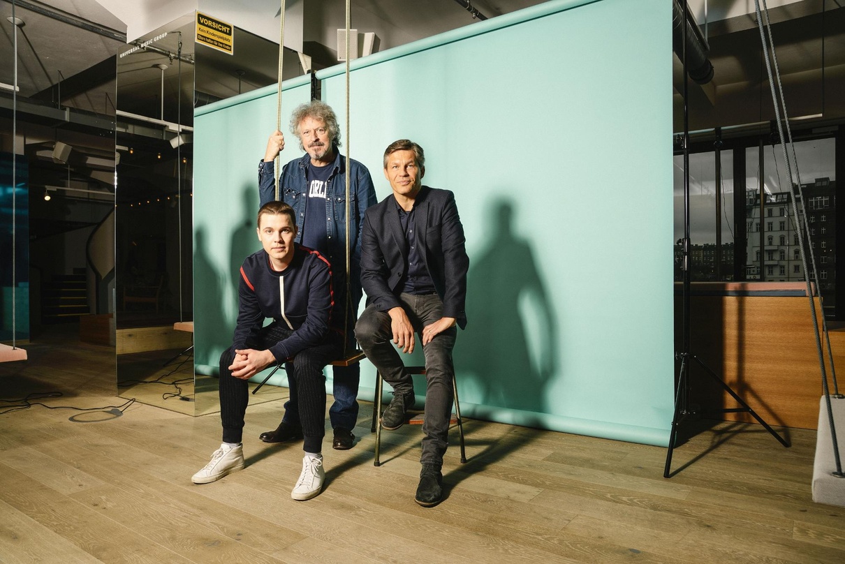 Unterhielten sich über den Wandel der Musikbranche (von links): Felix Jaehn, Wolfgang Niedecken und Frank Briegmann