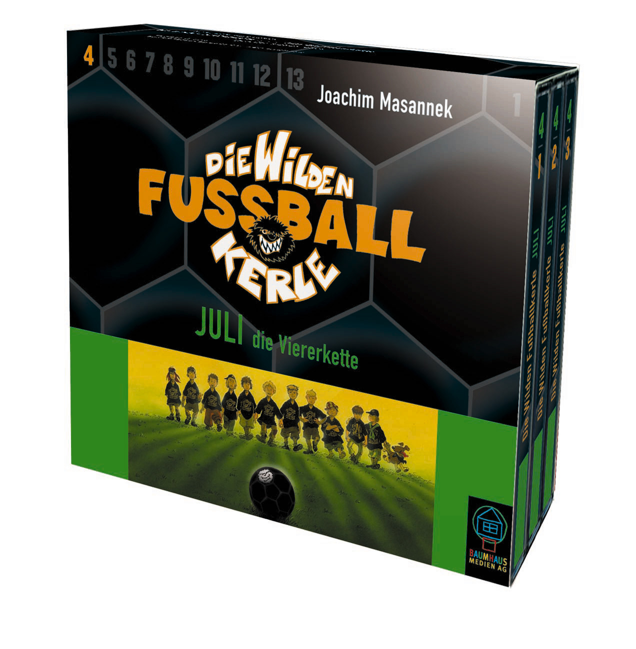Rufus Beck – Die Wilden Fussballkerle - Folge 4: Juli die Viererkette