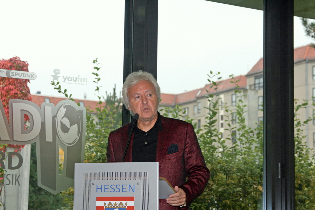 Spricht auf der Reeperbahn über Heavy Metal: Ossy Hoppe, hier auf der Popkomm 2008