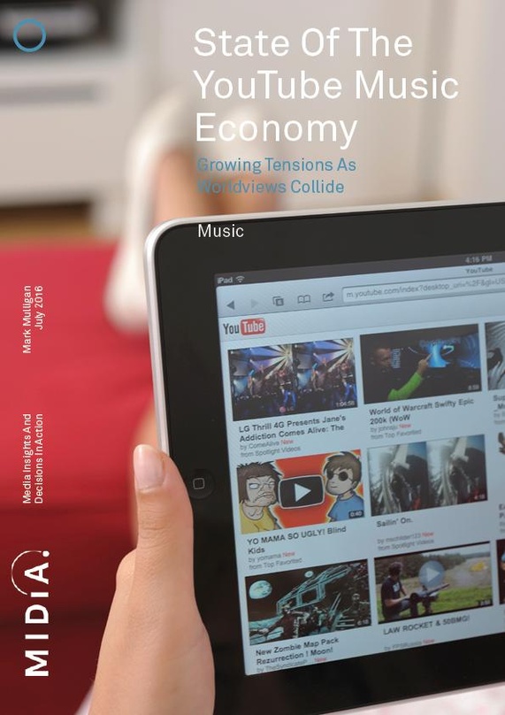 Nimmt die Entwicklung im YouTube-Geschäft unter die Lupe: Der Bericht "State Of The YouTube Music Economy" von Midia-Research-Analyst Mark Mulligan
