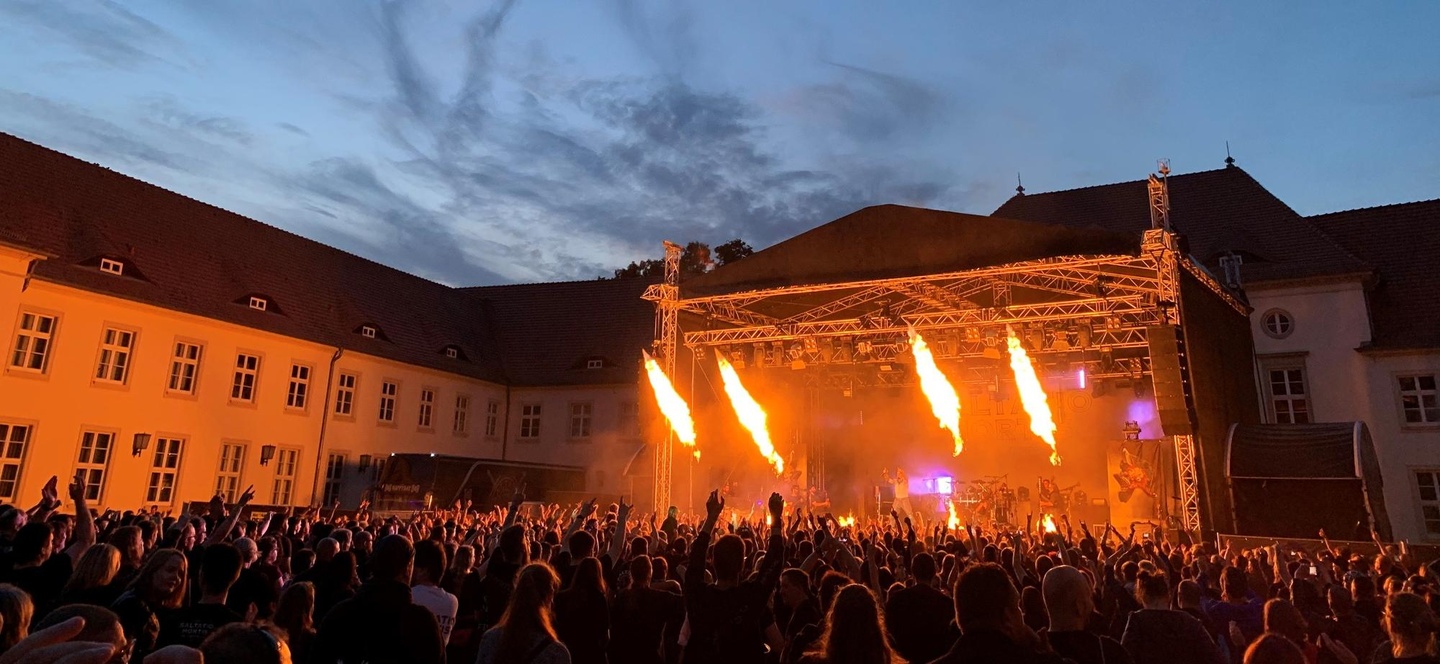 Gut besuchte Konzerte in imposanter Kulisse: Schnappschuss vom Konzertsommer Oranienburg