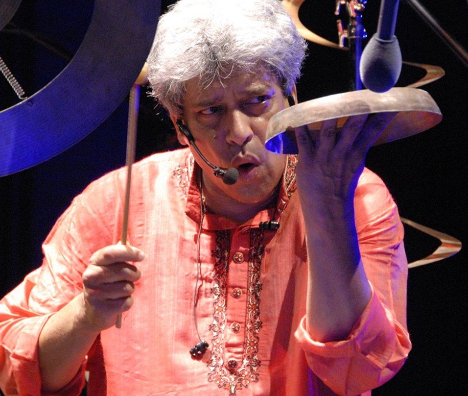 Bei JazzBaltica 2014 im Einsatz: Trilok Gurtu