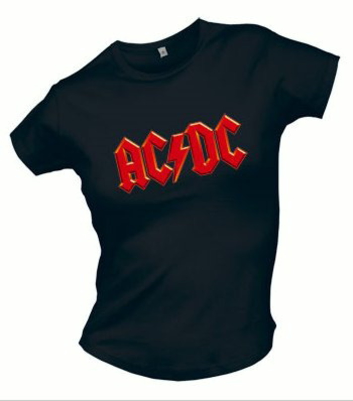 Krisenfeste Anlage: AC/DC-Shirt