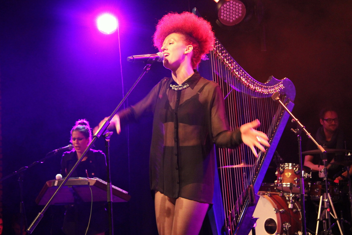 Sie gehörte 2013 zu den Entdeckungen der Neuen Welle: MarieMarie bei ihrem Auftritt in der Freiheizhalle