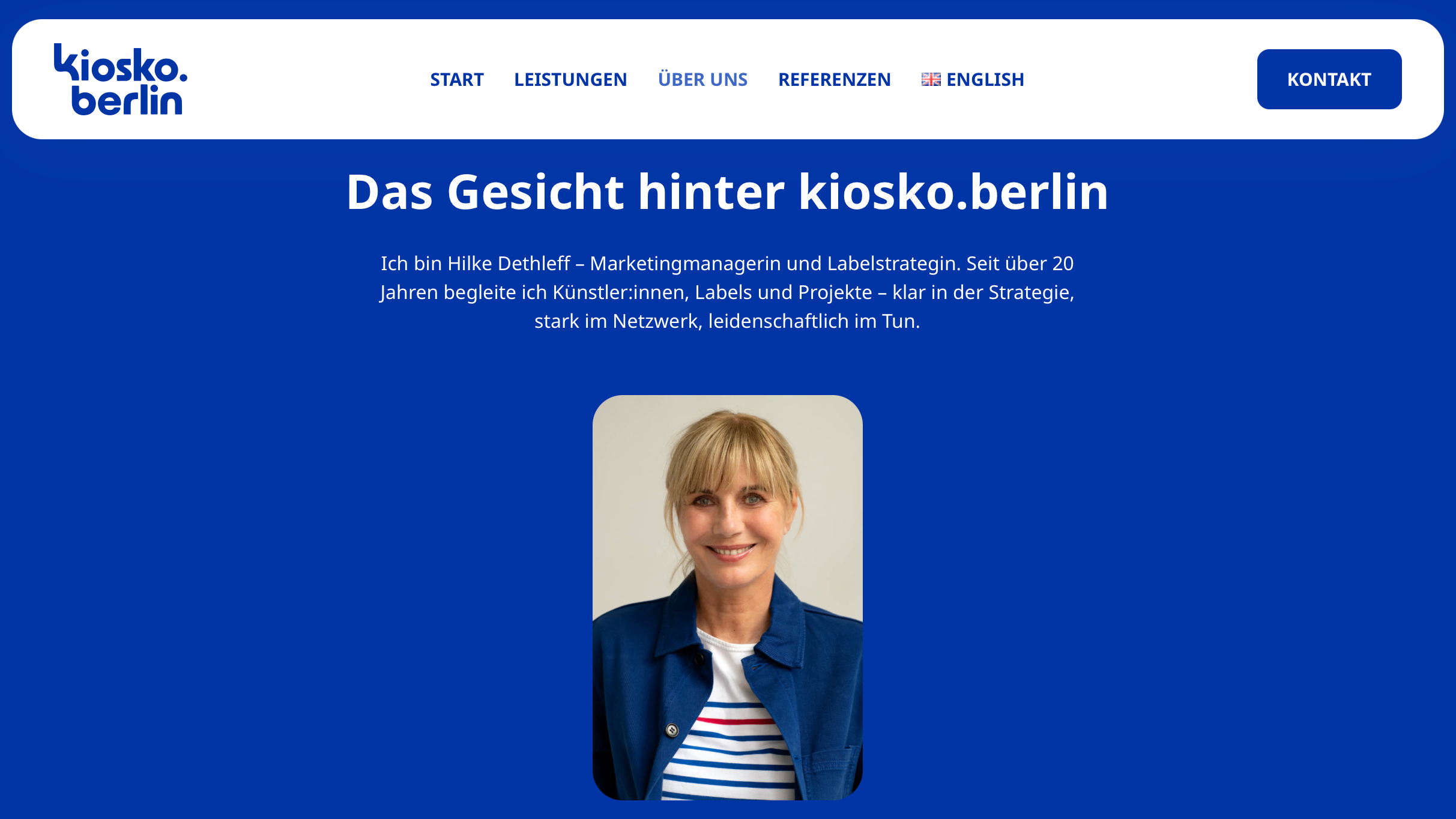Macht sich mit Kiosko Berlin selbstständig: Hilke Dethleff.