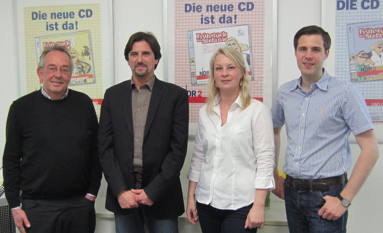 Neue Partner (von links): Hartmut Ganser (Ganser & Hanke), Manlio Celotti (Membran) sowie Annett Schwichtenberg und Robin Ganser (beide Ganser & Hanke)