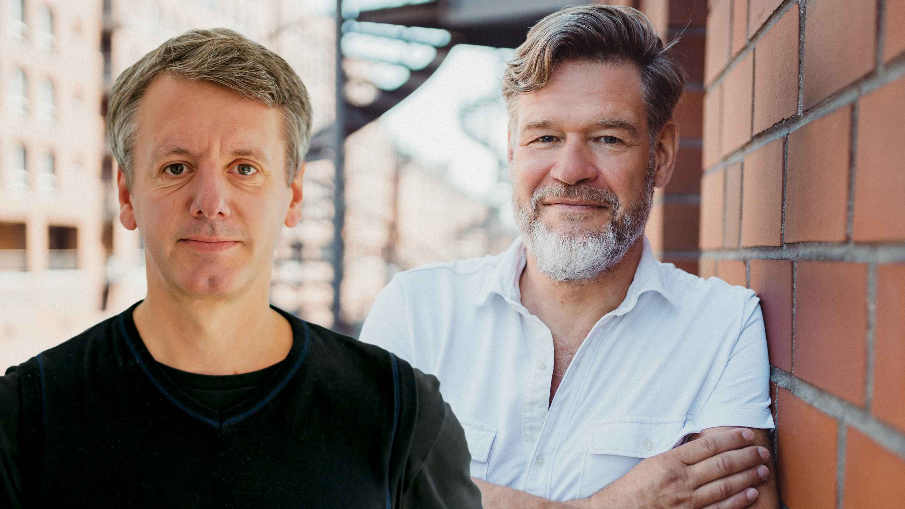 Veranstalten in diesem Jahr das 20. Reeperbahn Festival: Detlef Schwarte (links) und Alexander Schulz, die beiden Gründer des Festivals mit angeschlossener Konferenz.