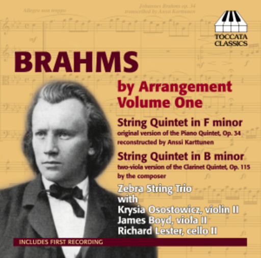Zebra String Trio – String Quintet In F Minor/String Quintet In B Minor