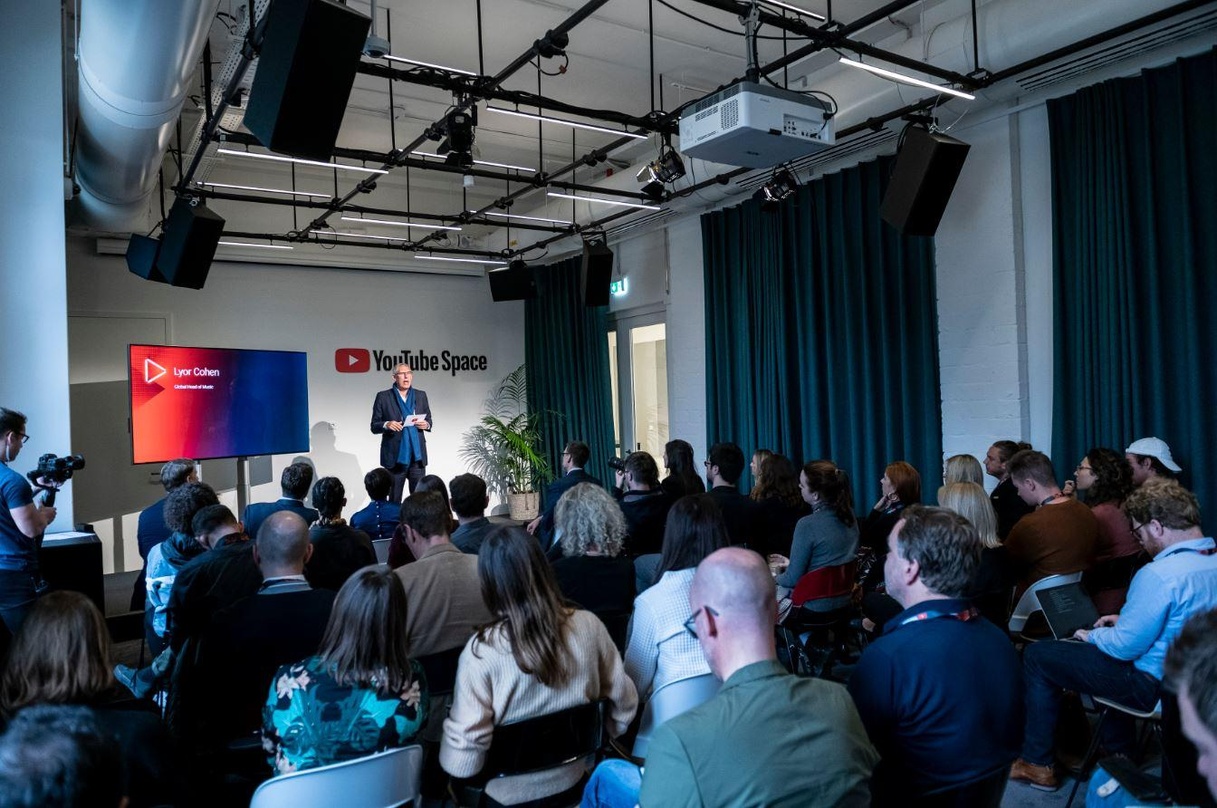Sprach bei der Eröffnung des neuen YouTube Space Berlin: Lyor Cohen
