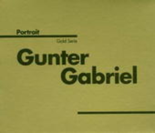 Gunter Gabriel – Portrait - Gold