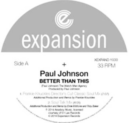 Paul Johnson – Better Than This (Mixes)