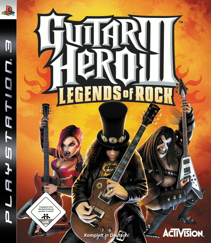 Streitpunkt zwischen Musik- und Gamesbranche: Musikgames wie "Guitar Hero"