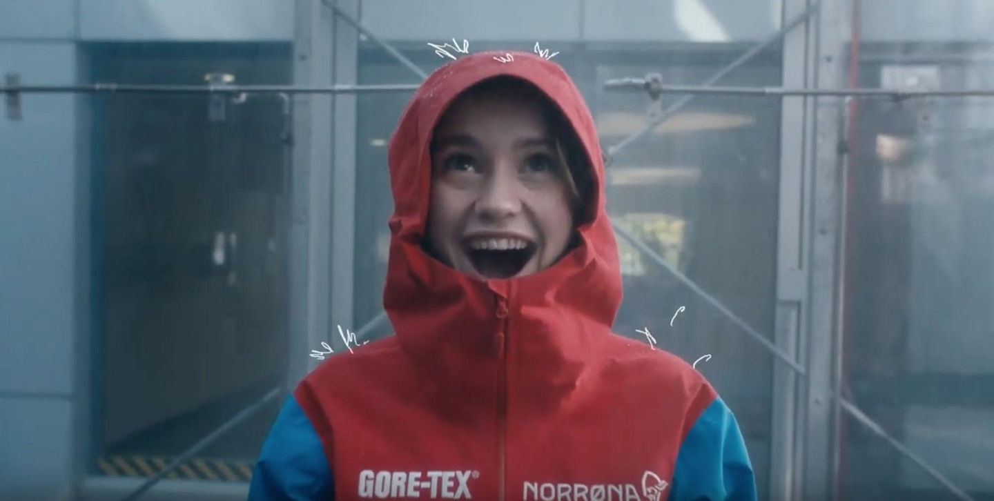 Kopperiert mit Gore-Tex: Sigrid im selbst entworfenen Anorak