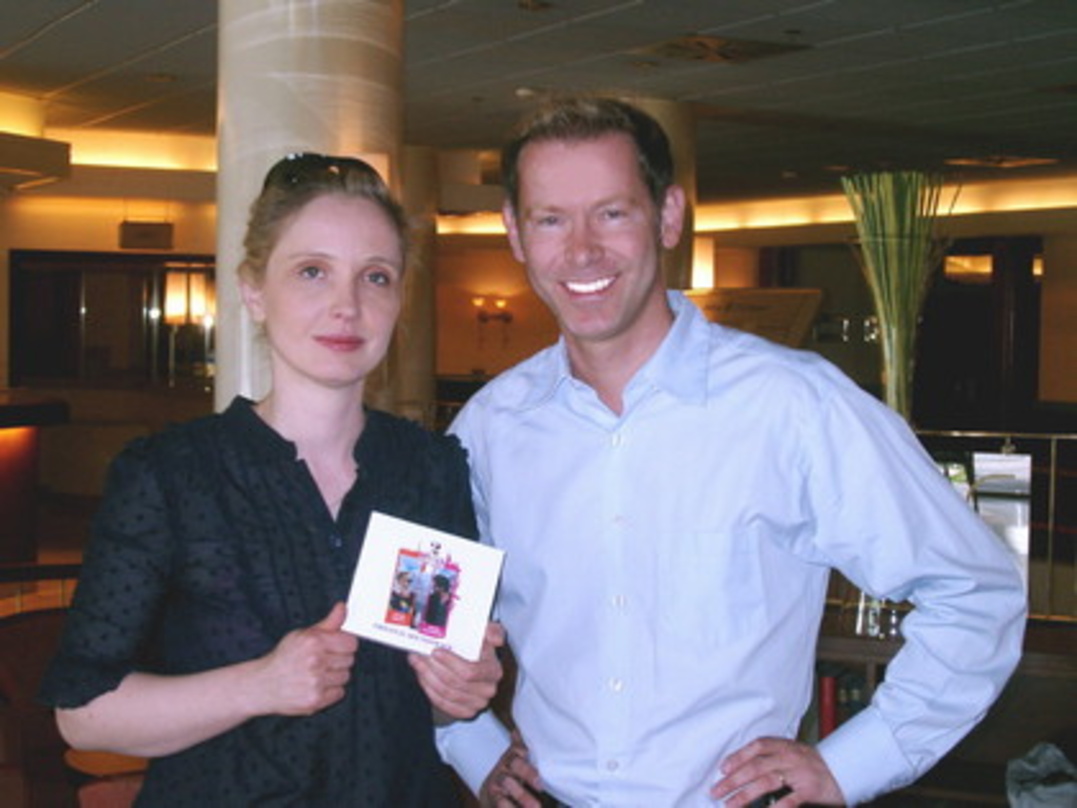 Machen gemeinsame Sache: Julie Delpy und Uwe Lerch