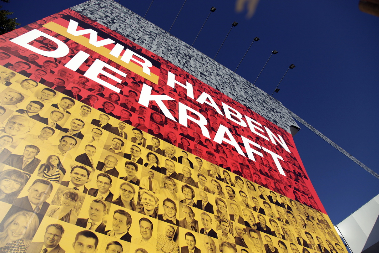 Kennt sich mit dem Internet aus: Die CDU warb Anfang September noch mit einem mehr als 1600 Quadratmeter großen Plakat für sich. Die darauf abgebildeten Portraits hatten Bürgerinnen und Bü...