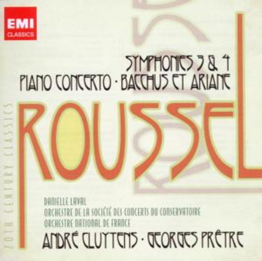 André Cluytens/Georges Pretre – Sinfonien 3 & 4, Klavierkonzert, Bacchus Et Ariane
