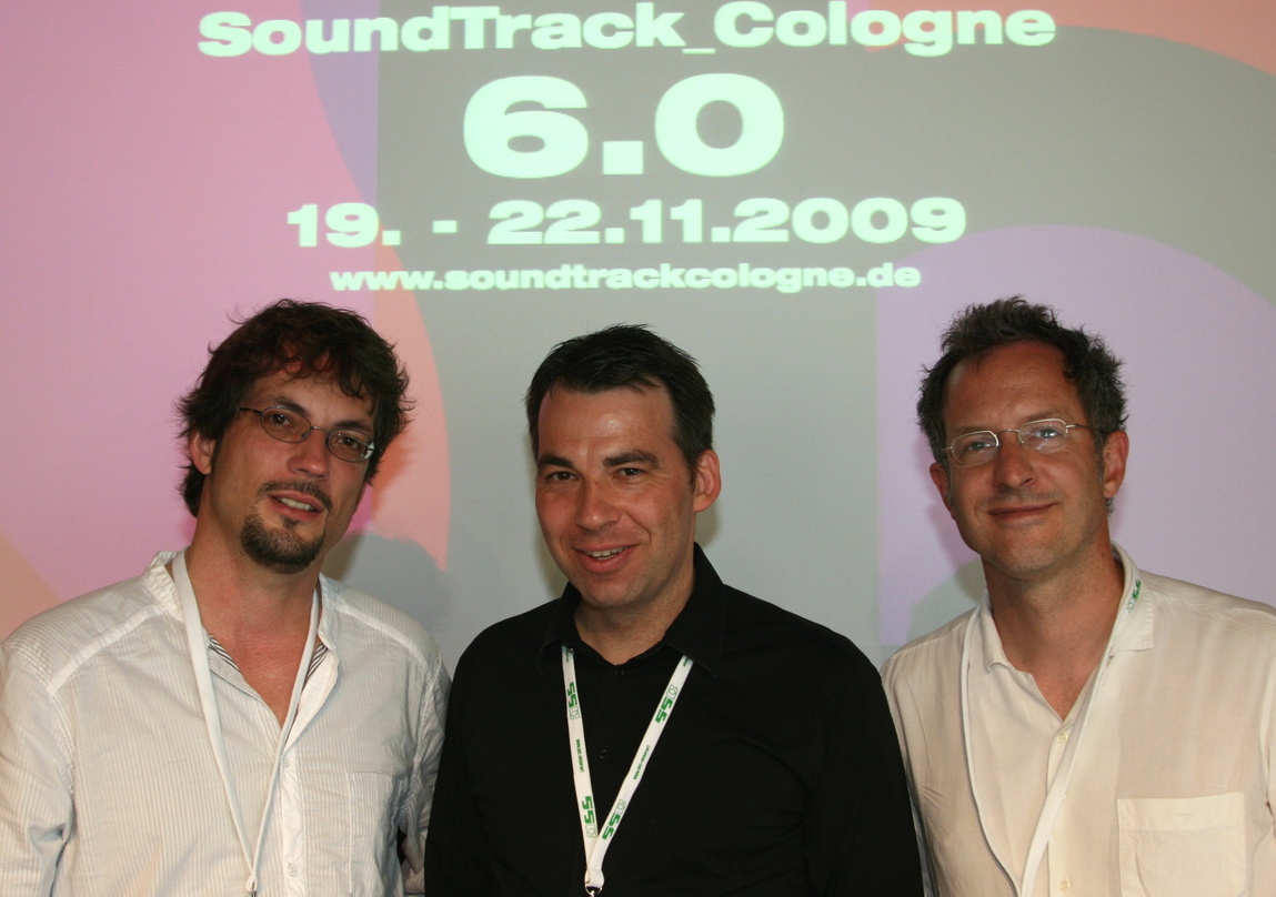 Präsentierte erste Einblicke (v.l.n.r.): Matthias Hornschuh, Michael Aust und Matthias Kapohl