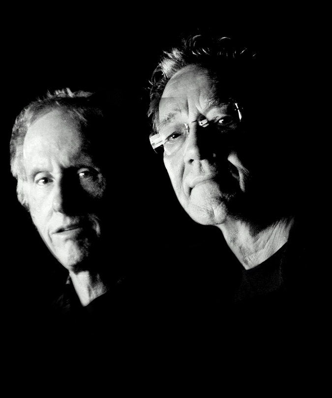 Nach fünf Jahren wieder in Deutschland: Robbie Krieger (l.) und Ray Manzarek