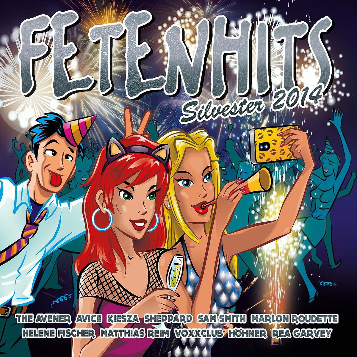 Diverse – Fetenhits - Silvester 2014