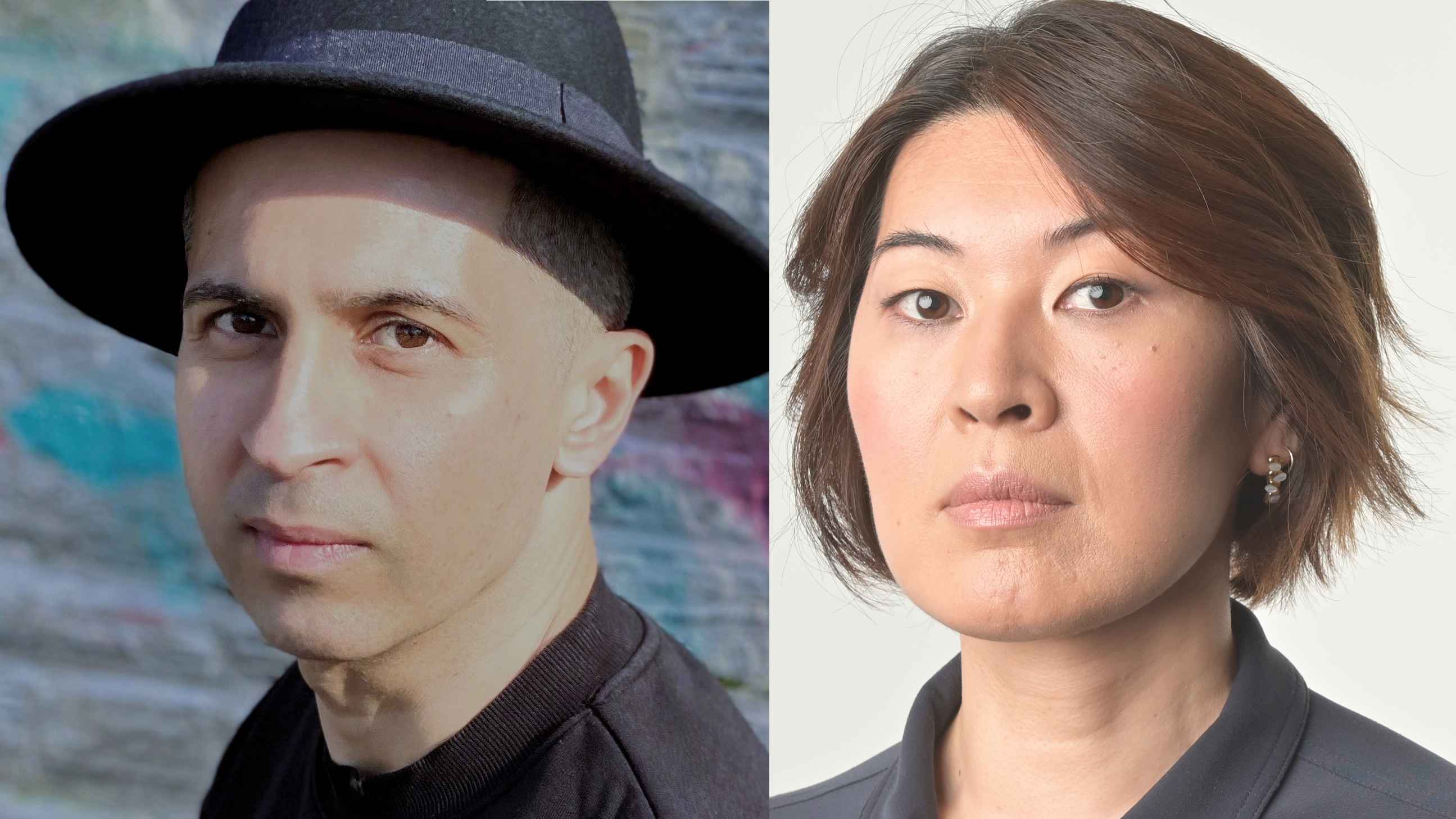 Im Gespräch: Nima Ramezani (links) und Steffi Kim.