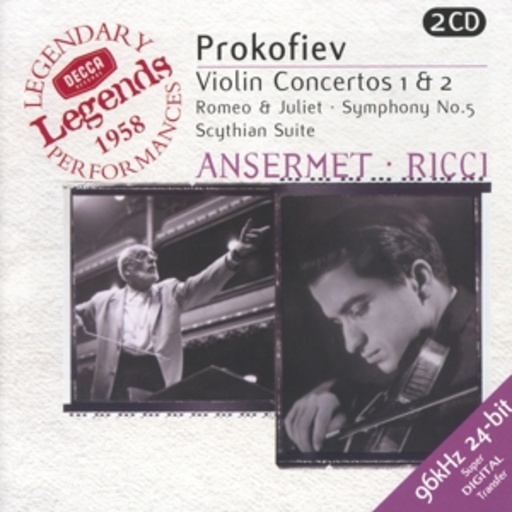 Violin Concertos 1 & 2 „Romeo & Juliet“ (Decca Legends 1958 / 96kHz 24-bit)