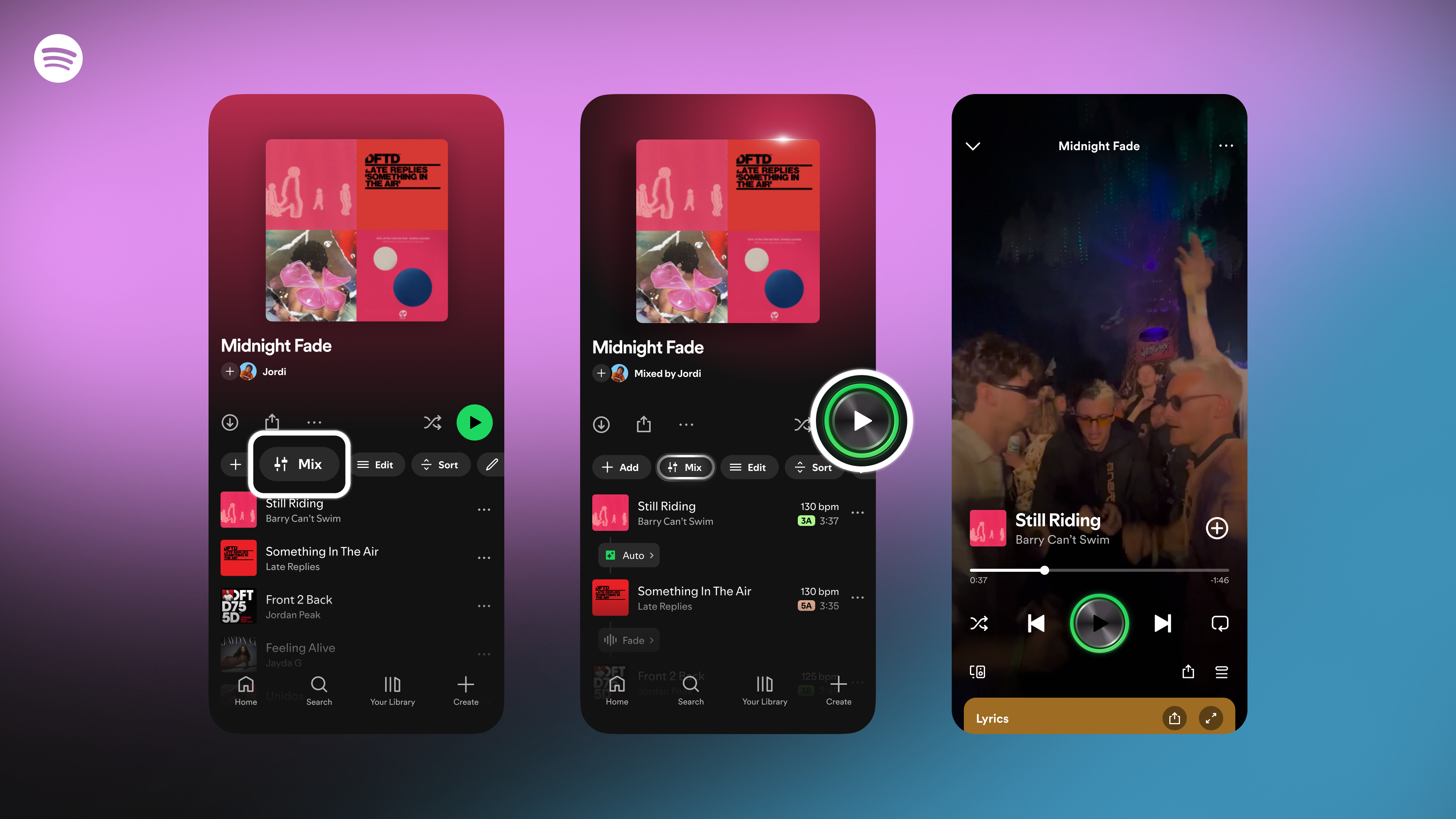 f315690b 3de1 439c bb80 501bfcb24965 Will individualisierbarer werden: die schwedische Streamingplattform Spotify mit dem neuen Mixmodus.