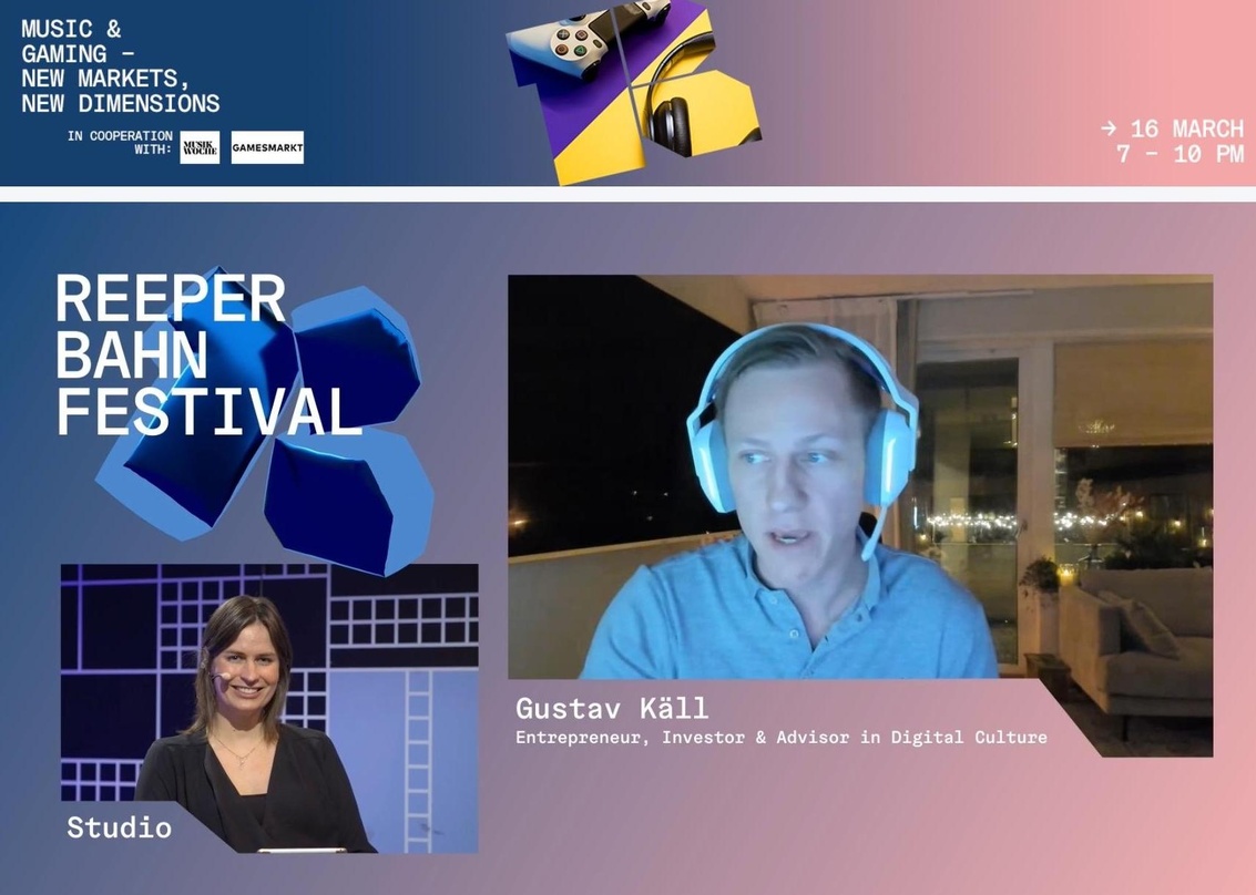 Kennen sich bestens mit Twitch aus: Kristina Müller im Gespräch mit Gustav Käll