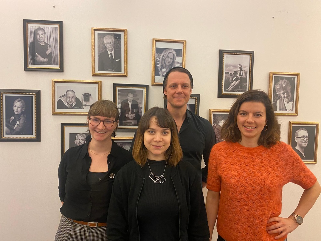 Kümmert sich bei Zebralution um die Verlagsbetreuung in Deutschland, Österreich und der Schweiz: Das Berliner Team um (von links) Svenja Goldhausen (Audiobook Manager), Elena Kruse (Jr. Au...