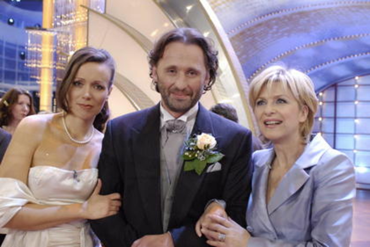 Heirateten bei Carmen Nebel: Bernhard Hirtreiter und Beata Marti (l.)